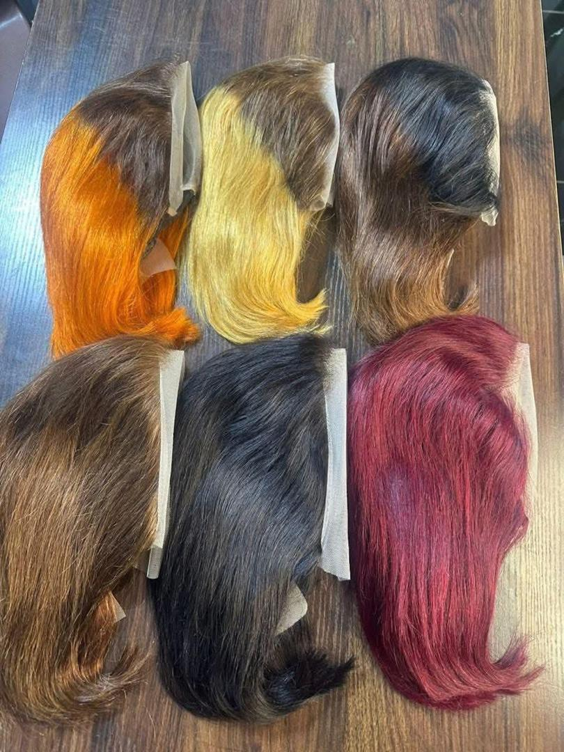 Full frontal bob  ? human hair 10"