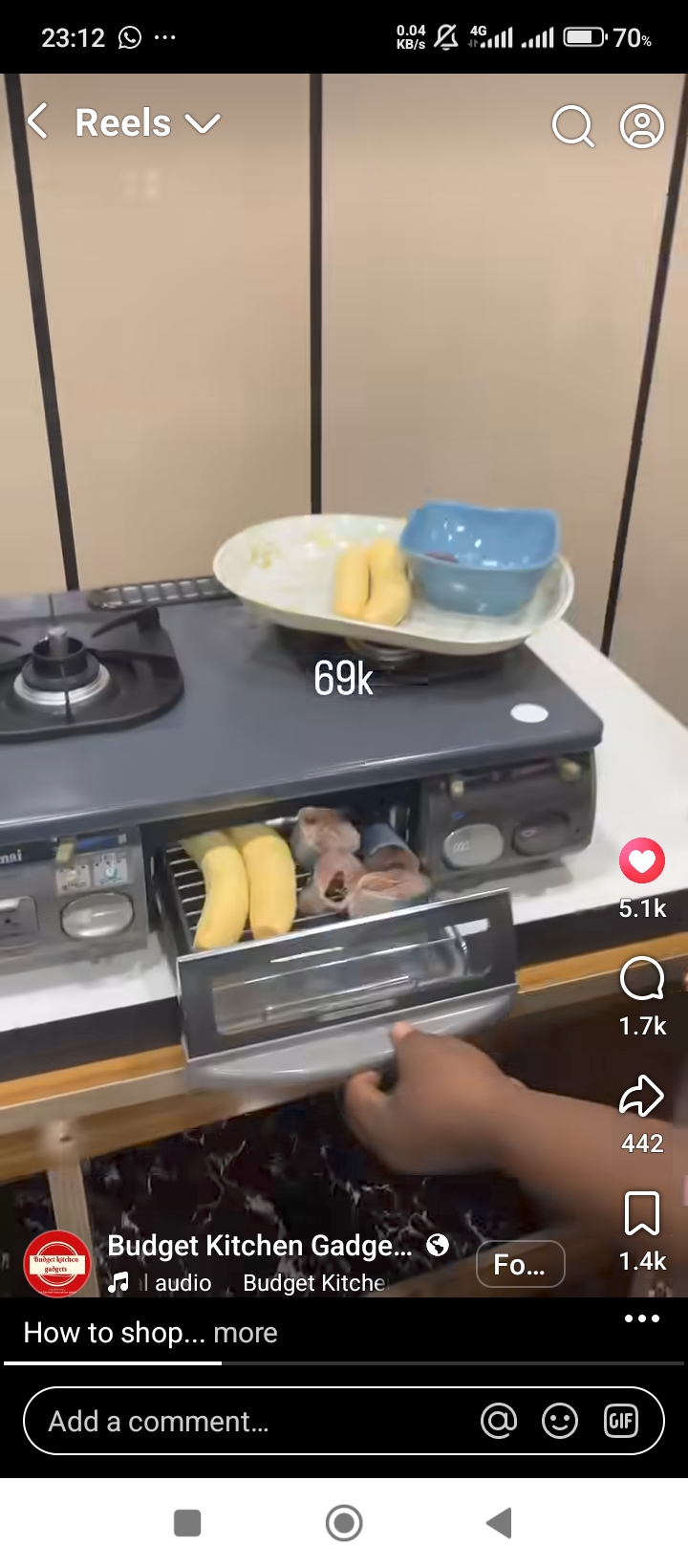 German Gas Cooker
