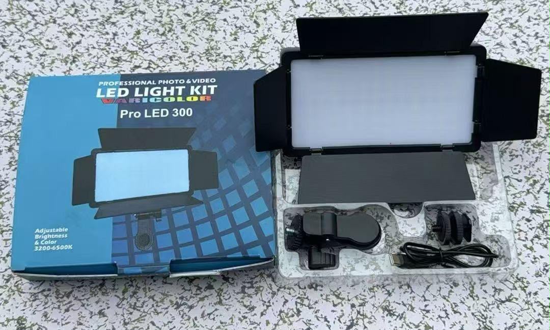 Varicolor Pro LED 300 Professional Photo & Video LED Light Kit